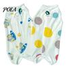Cat Clothes Recovery Suit, Soft Cotton Clothing, Cute Cartoon Print Four-Leg Clothes, Lightweight Wear After Surgery Apparel for Female Male