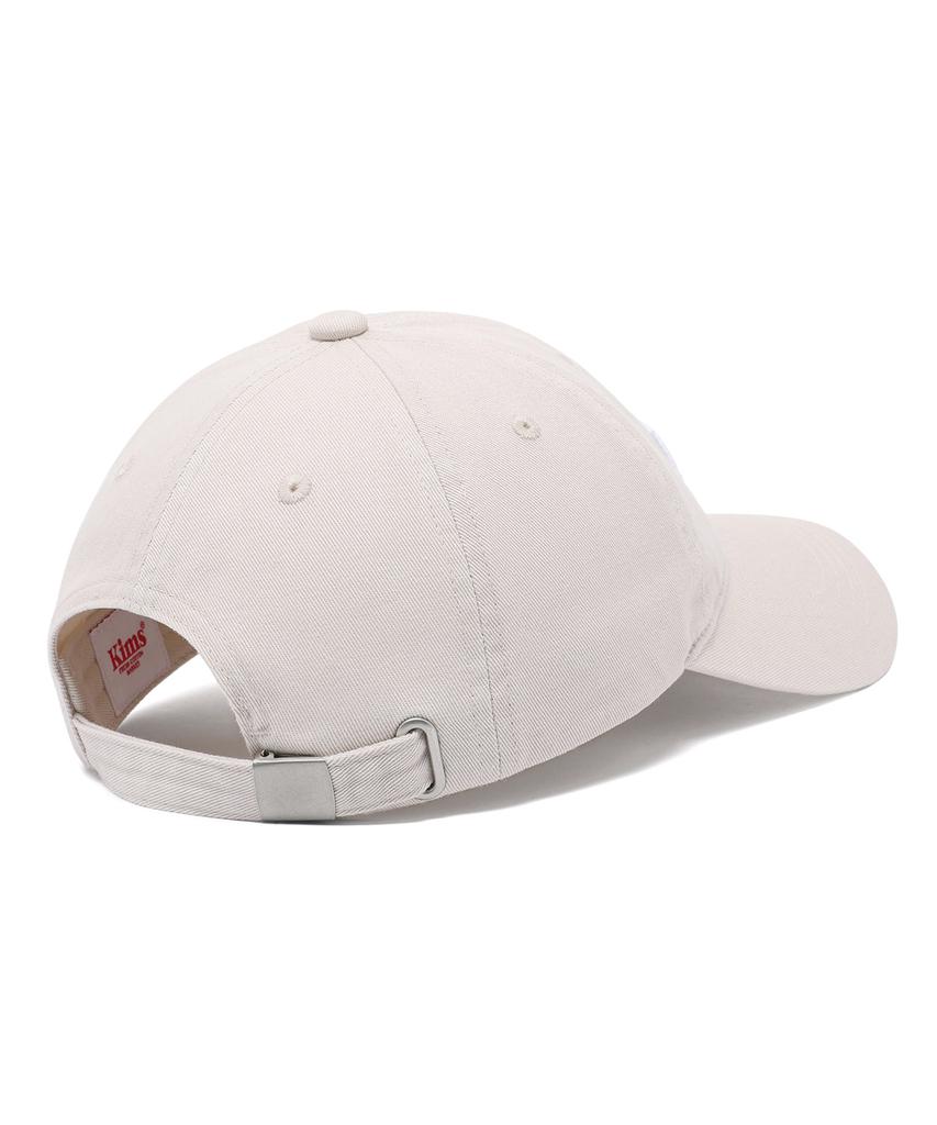Kimseupeulesikoteunmakes Kims Bam Logo Ball Cap Beige