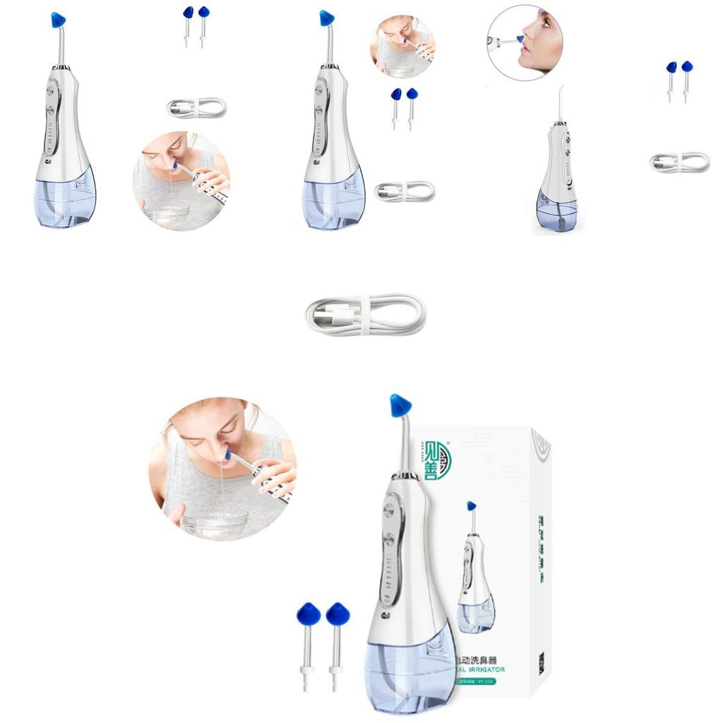 Elektrischer Nasenspüler 300ml Fassungsvermögen Nicht-Einweg Patentiertes Design