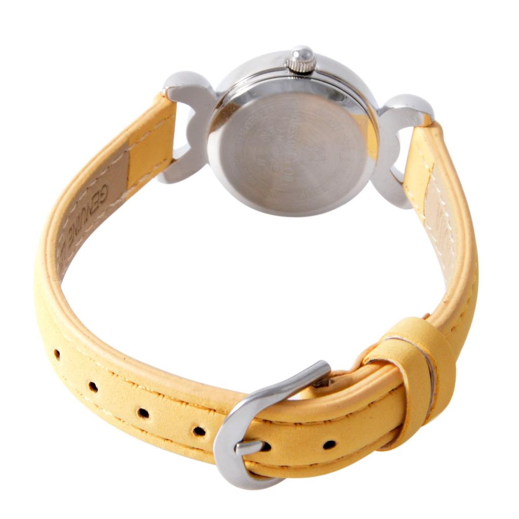 [Alessandra Olla] Alessandra Olla Watch Round Leather AO-356 Women's