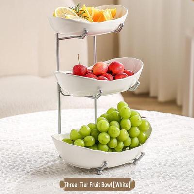 ZISIZ Ceramic Fruit and Snack Plate