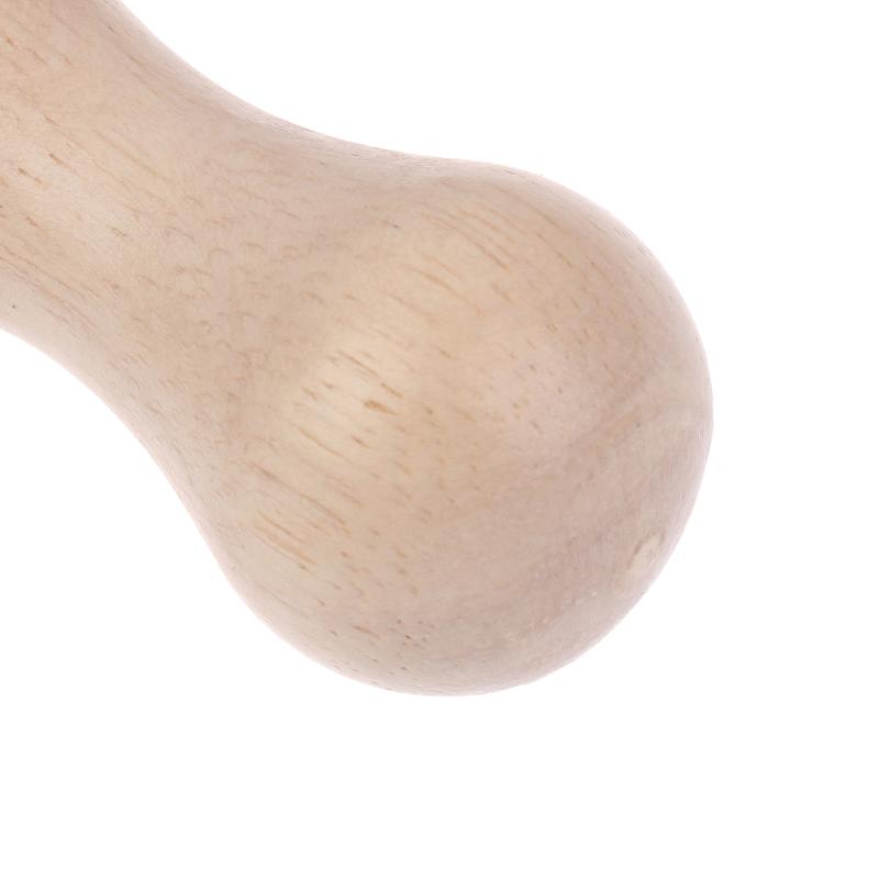 Pressure Point Massager Tool Cross-Shaped Wooden Massage Tool Lymphatic Drainage Relaxes Muscles