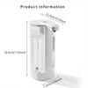 White intelligent Automatic Dishwashing Machine Sensor Intelligent Hand Washing Machine Kitchen Hand Sanitizer Soap Dispenser