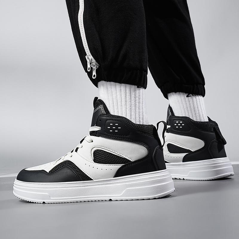 Fashion 2025 New Shoes Men's Casual High Top Sports Board Shoes New Type Fashionable And High Quality Trendy Comfortable Sports Sneakers