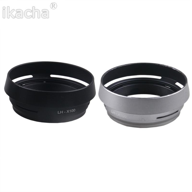 

4In1 For Fujifilm Fuji FinePix X100 X100S X100T Camera Lens Adapter + Lens Hood + 49mm UV Filter + Lens Cap 4In1 LH-X100 Black