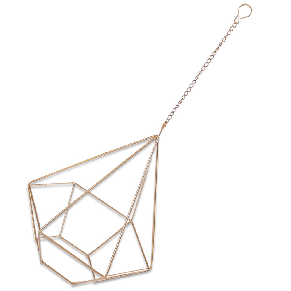 

Nicheez Вешалка для растений Воздушные растения Железная ромбовидная форма Золото золотой