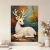 Pearl DIY Art Painting Majestic Deer Handcrafted Picture Indoor Wall Ornament Relaxing Leisure Hobby Exquisite Home Decor Gift