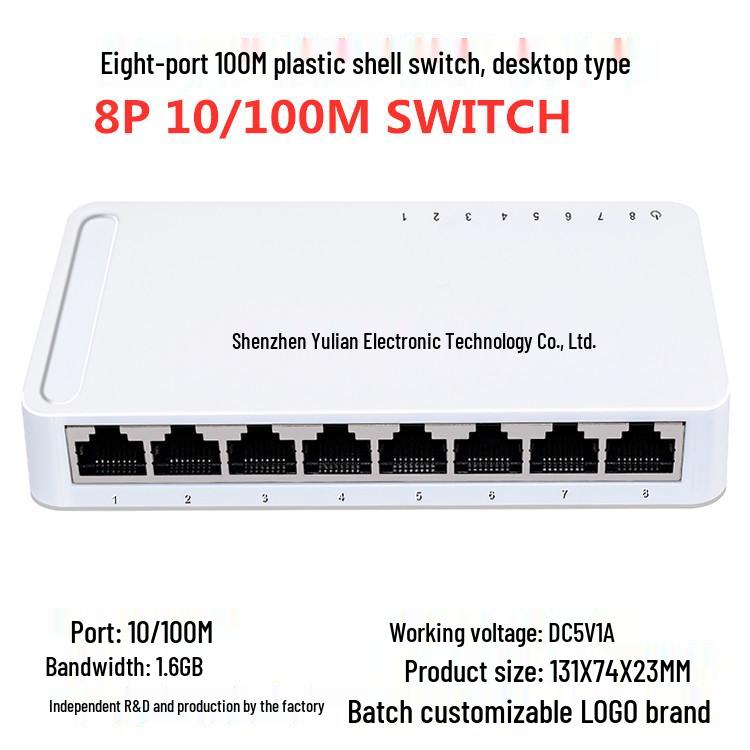Five-Port Gigabit Industrial Network Switch Module for Monitoring