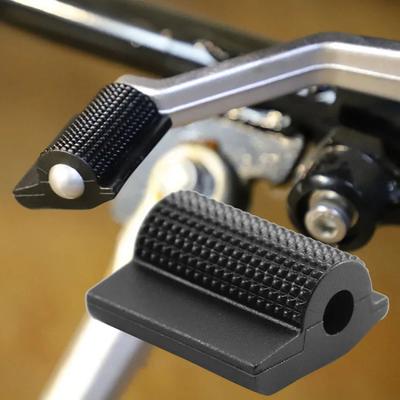 Motorcycle Shift Gear Lever Pedal Rubber Cover Anti-skid Shoe Protector Foot Peg Toe Gel Sleeve Moto Accessories Universal
