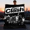 1pc The Clash Outdoor Personalized Flannel Blanket, Soft, Lightweight Personalized Flannel Blanket, Digital Printing,