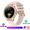 New Fashion Women Smart Watch 360*360 HD Screen Sports Bracelet Custom Dial Heart Rate Voice Call Smartwatch for Android IOS