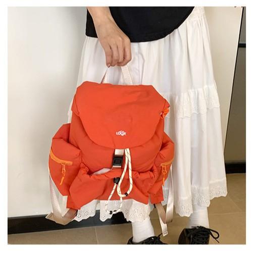 Schoolbag Short Trip Backpack Ladies 1011 New College Student School Bag Fashion Versatile Lightweight Small Backpack