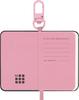 Moleskine Schlüsselanhänger Notizbuch mit BLACKPINK Kollektions-Anhänger, Schwarz und Rosa, SKCHARMNTB7932BP04