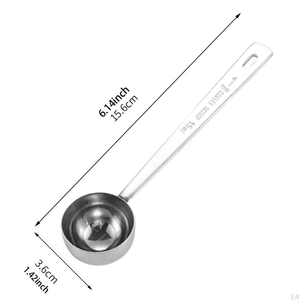Kávová odměrka Pečicí nástroj Háčkovaná rukojeť Kuchyňské náčiní Nerezavějící Naběračka na omáčku Polévková lžíce