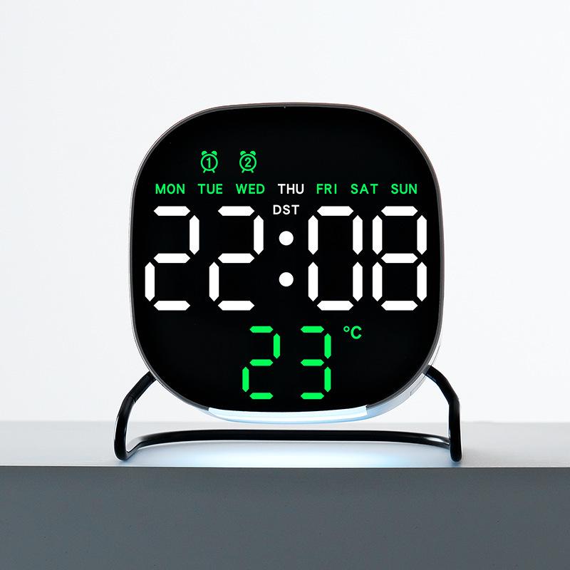 Digital LED Clock 2813: Multifunctional Desktop Timer with Alarm and Night Light