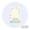 20Pcs Cute Cartoon Colorful Inner Page for M5 Binder Journal Loose-leaf Notebook Scrapbook Kawaii Non-sticky Memo Pad To-do List