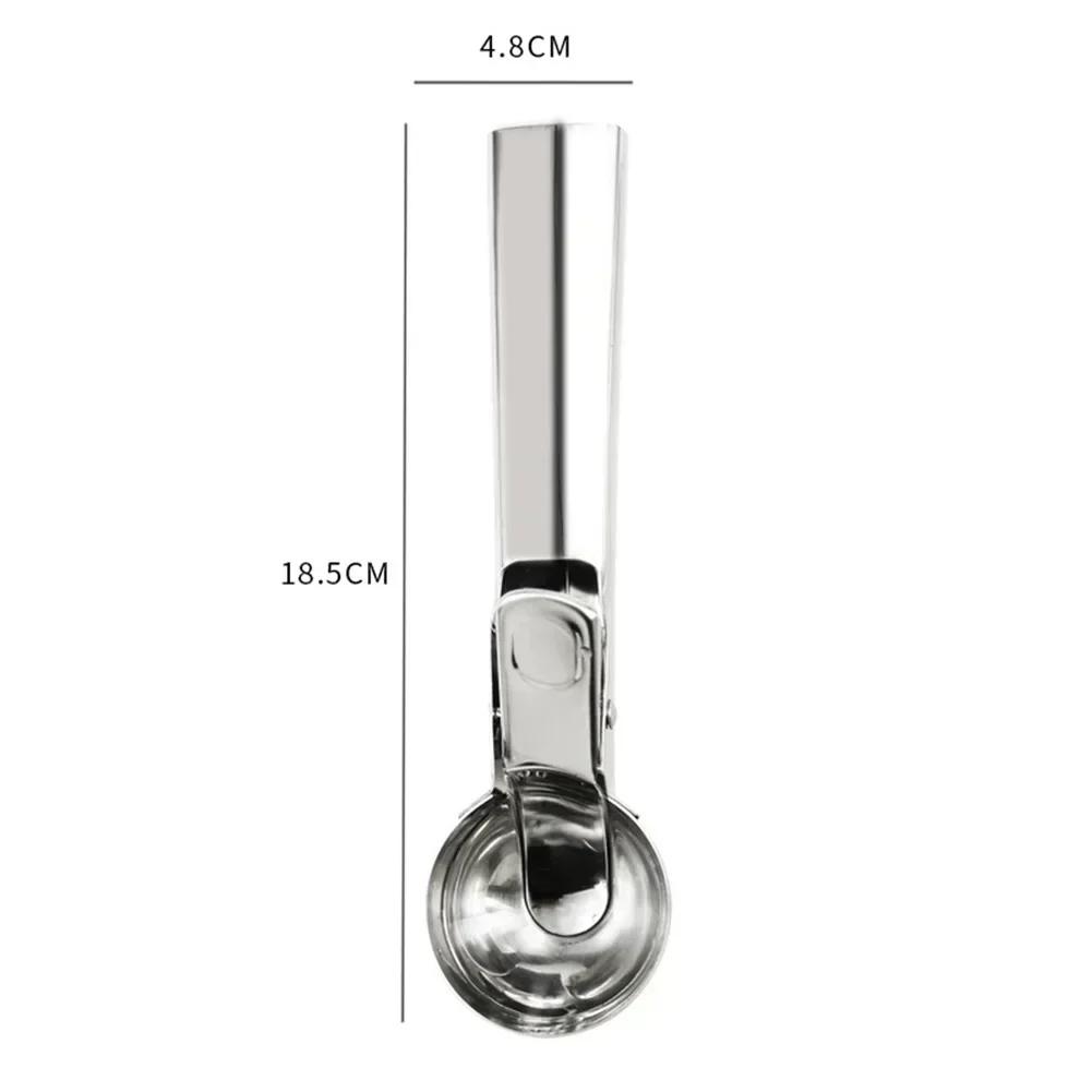 Ice Cream Scoop Stainless Steel Spoon Commercial Ice Cream Scoop Scoop Home Scoop Watermelon Hot Milk Scoop Ice Cream Artifact