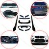 For BMW X5M F85 2013-2019 High Quality ABS 9/Pcs Car Body Kit With Front Lip Rear Bumper Rear Spoiler Side Skirt Glossy Black