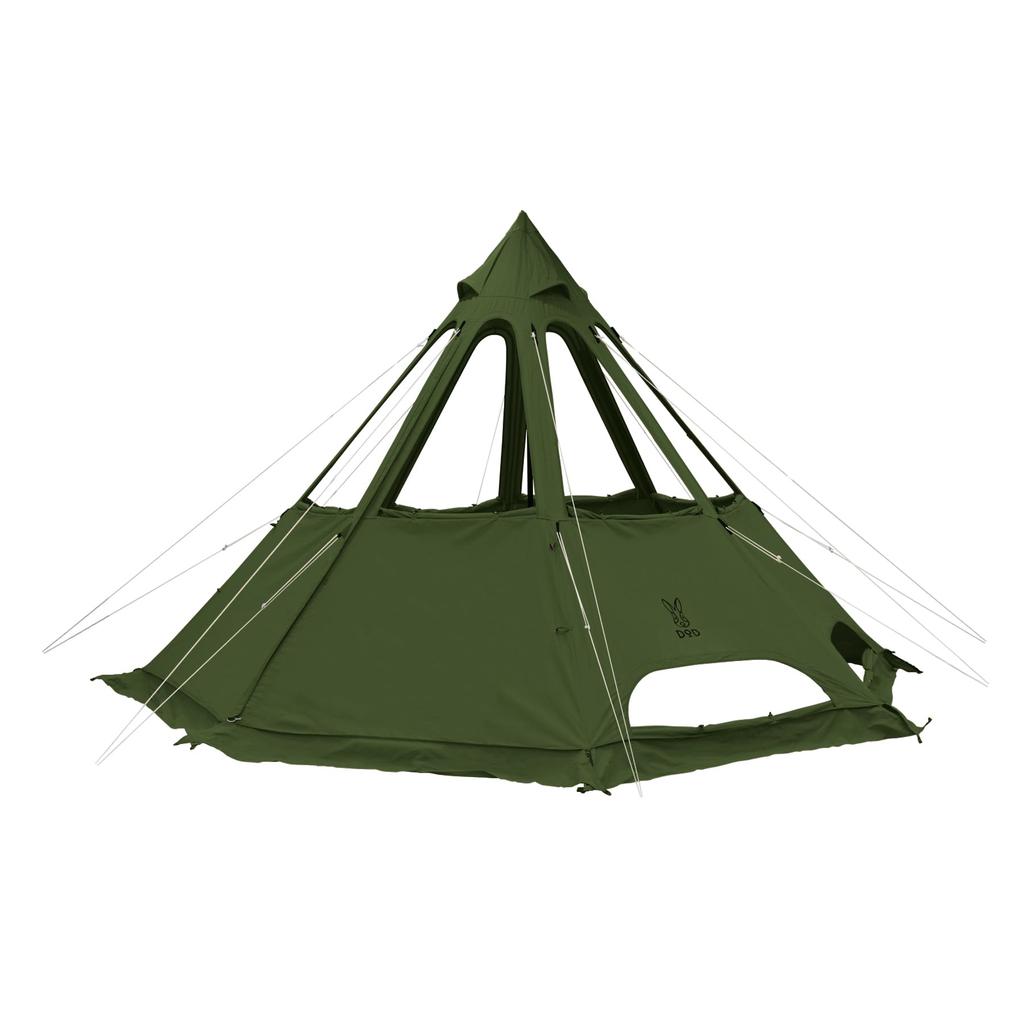 DOD Rencon Tent 2M Winter Specification Tent Where You Can Make a Bonfire Inside One-pole T3-736-KH