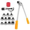 Lever Type Tubing Expanding Tool Portable Manual Copper Aluminum Pipe Tube Expander Kit