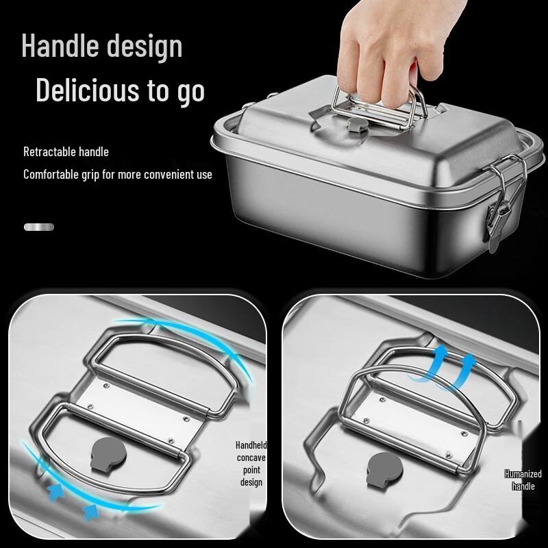 ShengJia 304 Stainless Steel Leak-Proof Lunch Boxes