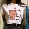 Bubu Dudu T-shirt Female Designer Anime Cute Girl Pattern Fun Harajuku T-shirt Summer  Casual Breathable Loose Top