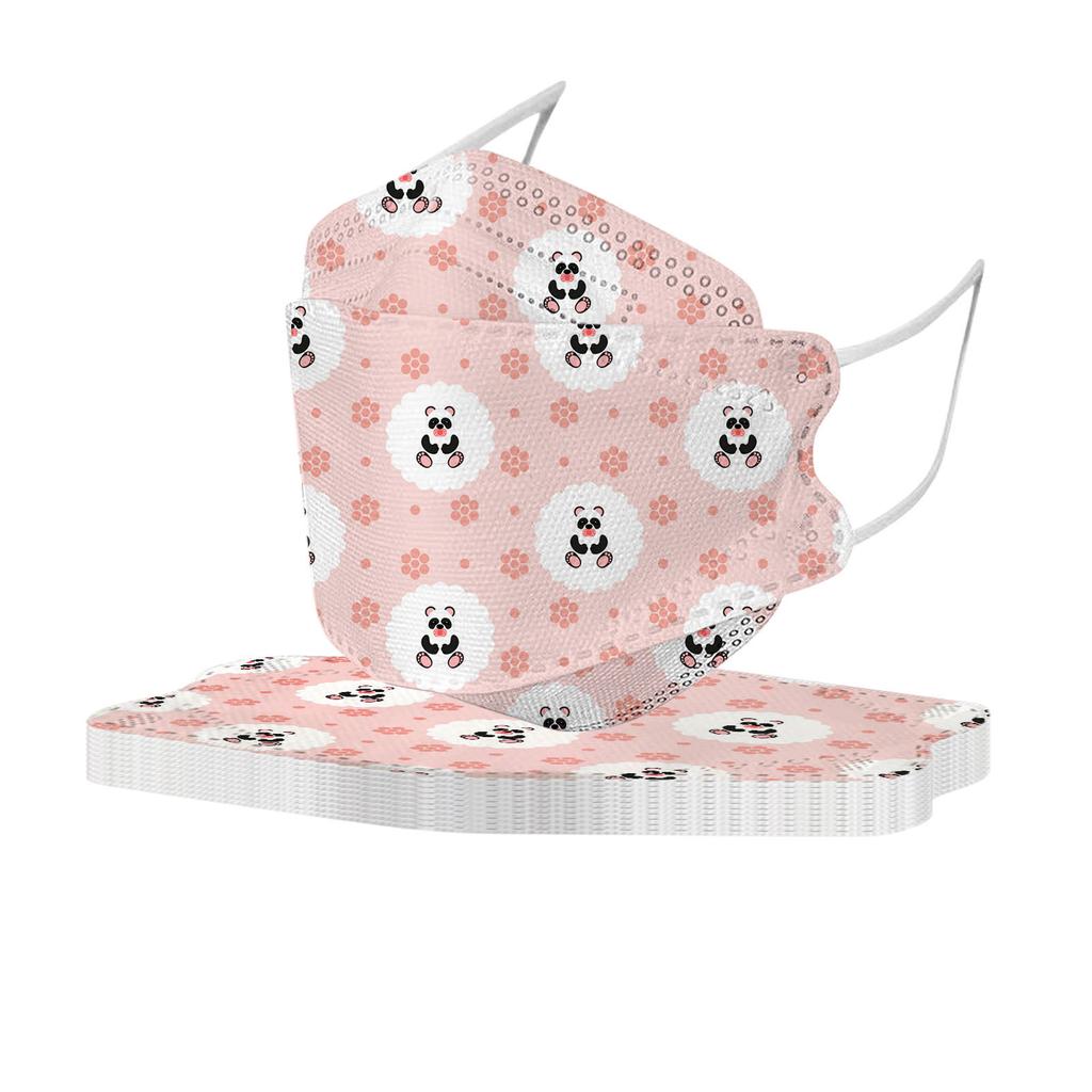 10Pcs Children's Fish-shaped Disposable Mask, Four-layer Ultra-filtering  For Boys And Girls