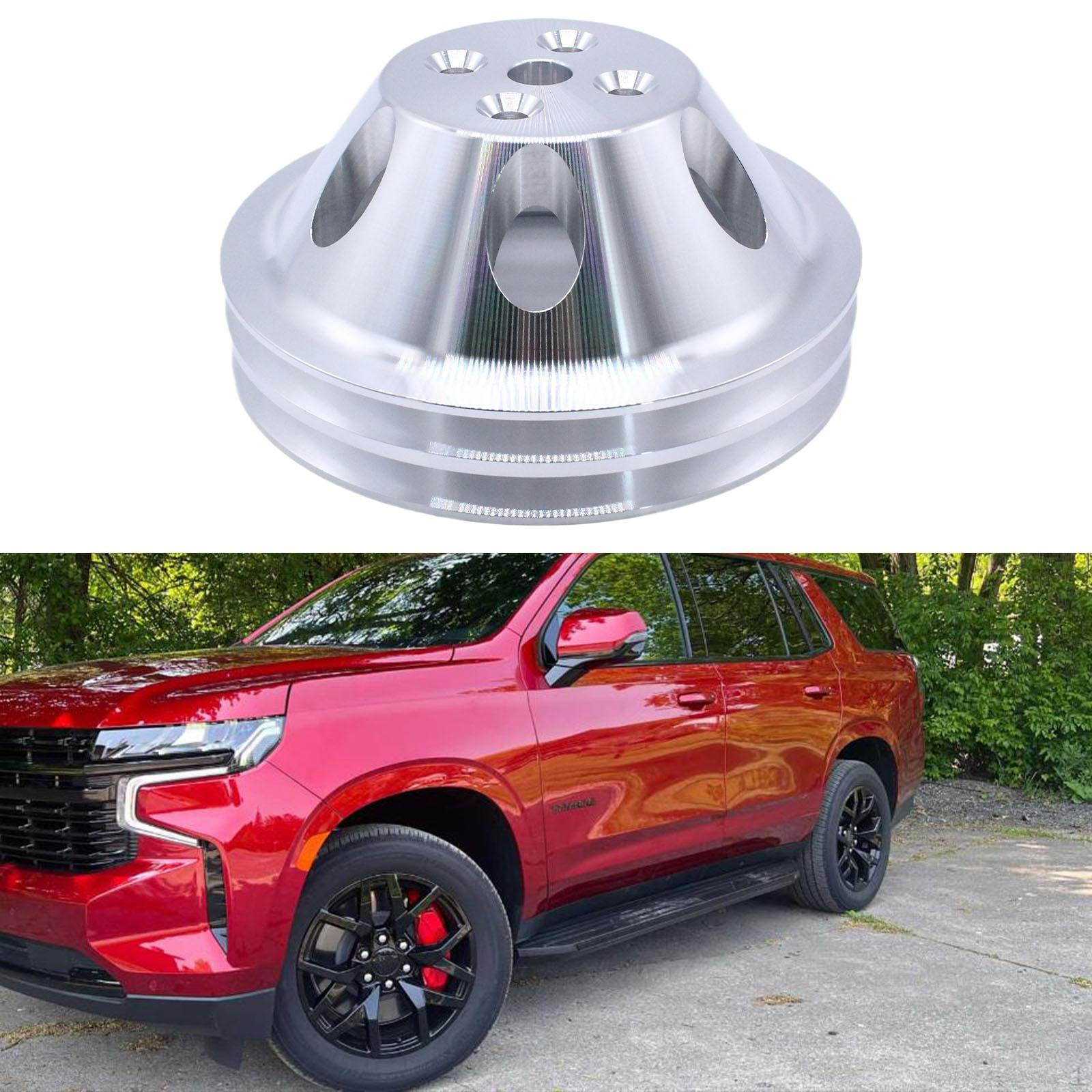 

Double Groove Water Pump Pulley Replace Parts for Chevy Small Block 283-350