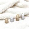 Adjustable Alloy Cover Rings Minimalist Chic Style Smooth Jewelry for Party Daily Street Wear Gift for Best Friends