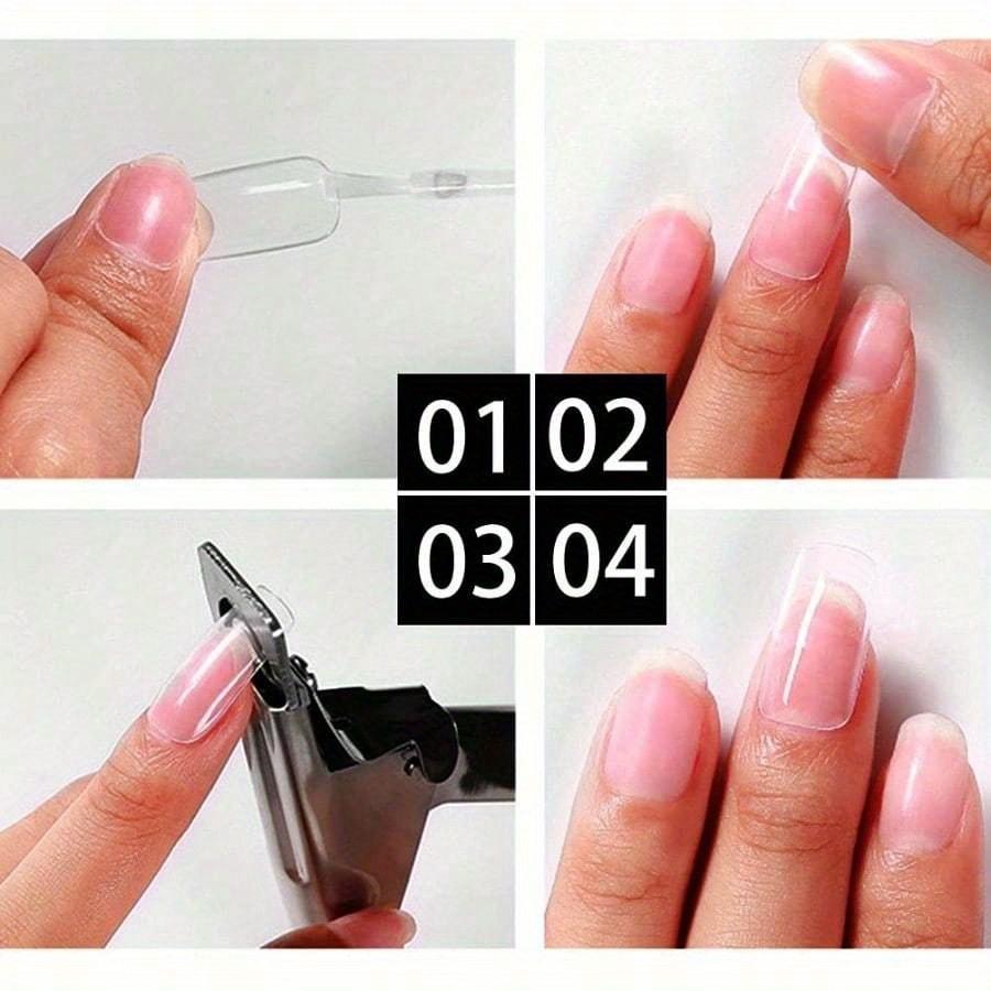 Professional Acrylic False Nail Clippers For Acrylic Nails Nail Tip Cutter Nail Manicure Tool Rainbow
