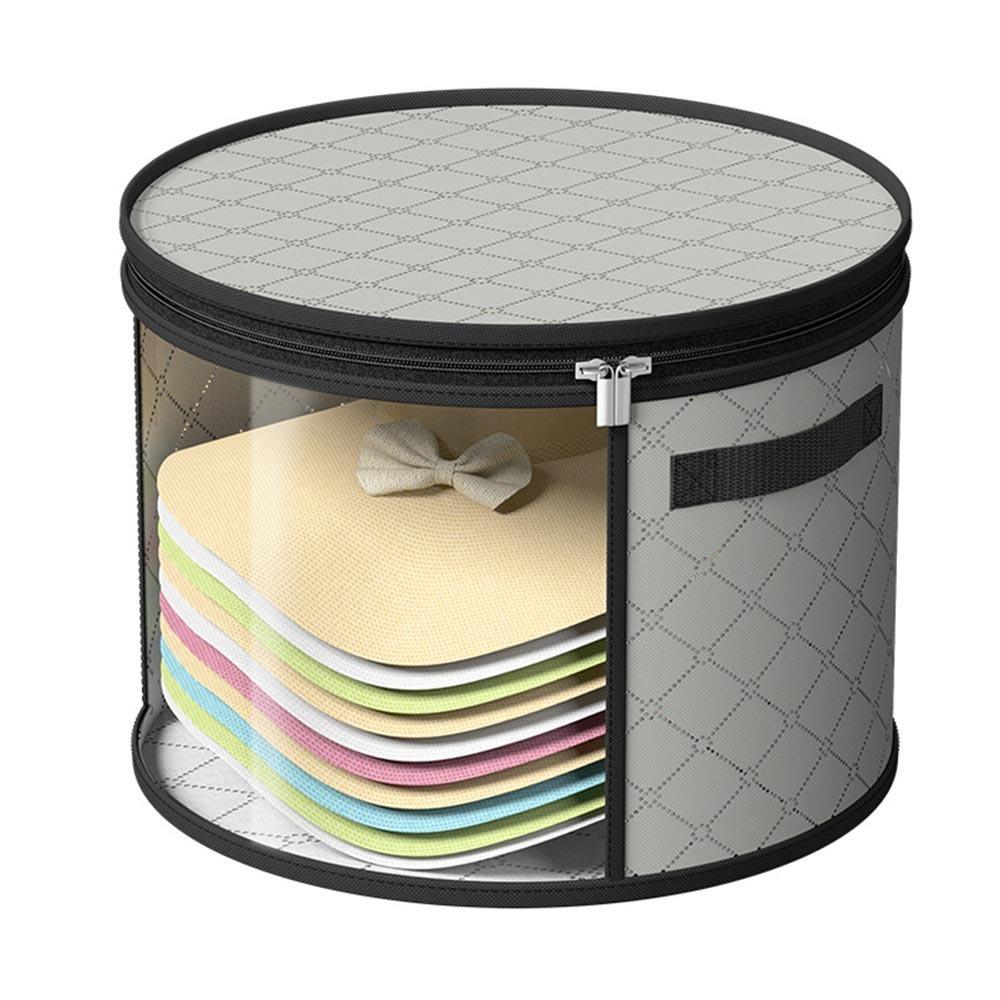 Universal Hat Storage Bucket Clear Window Hat Storage Case Hat OrganizerCloset Organization