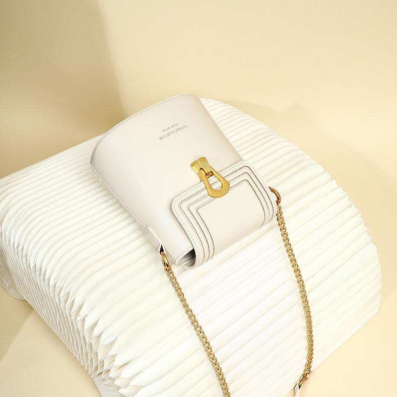 New Trendy Niche Design Fashionable Chain Popular One shoulder Crossbody Bag