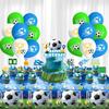 Football Birthday Decorations Soccer Theme Party Supplies Cup Plate Banner Balloons For Kids Boys Party Favor Gifts Photo Props
