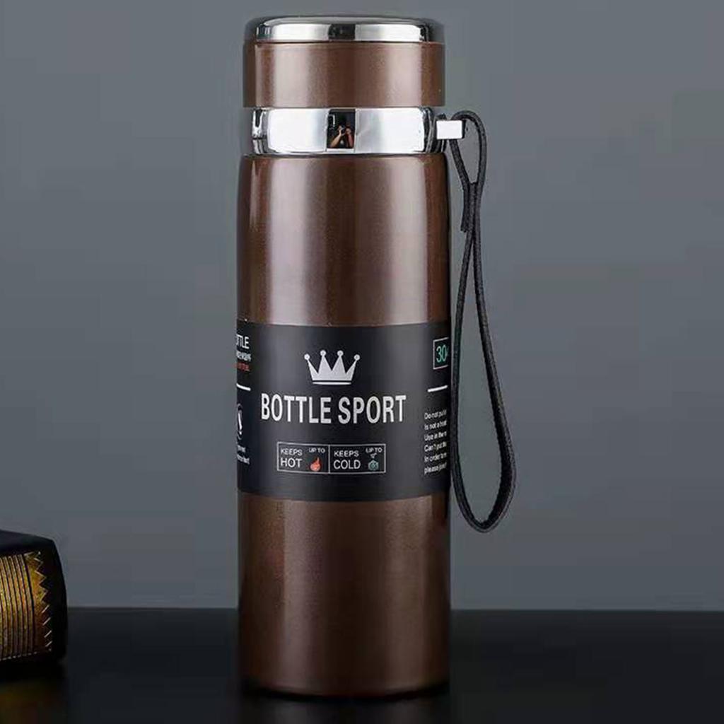 Efficient Vacuum Insulated Drink Mug Portable Insulation Mug 1000ML Stainless Steel Bottles for Sports and Camping