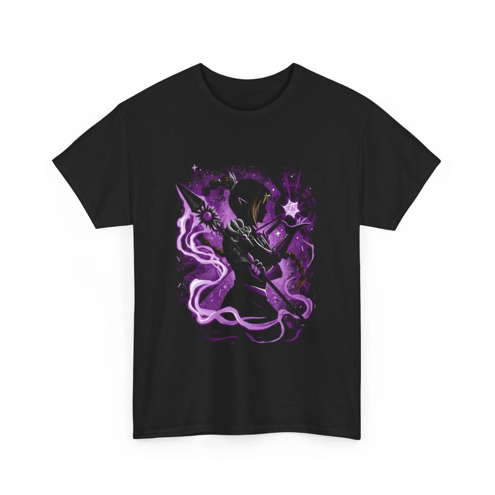 

The Shadow Heart T-Shirt | ELF Shirt | Elf Woman Warrior Shirt S