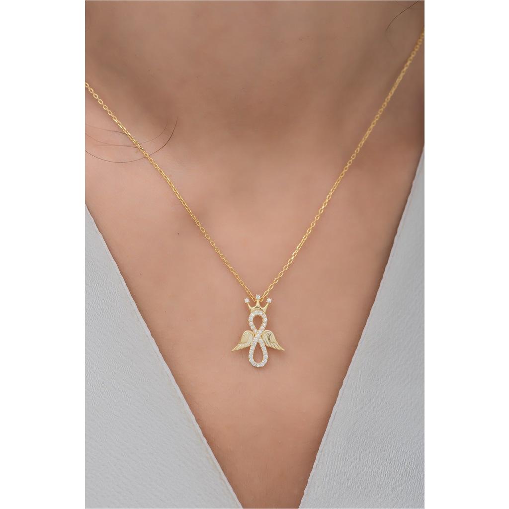 Buy 925 Sterling Silver Gold Winged 