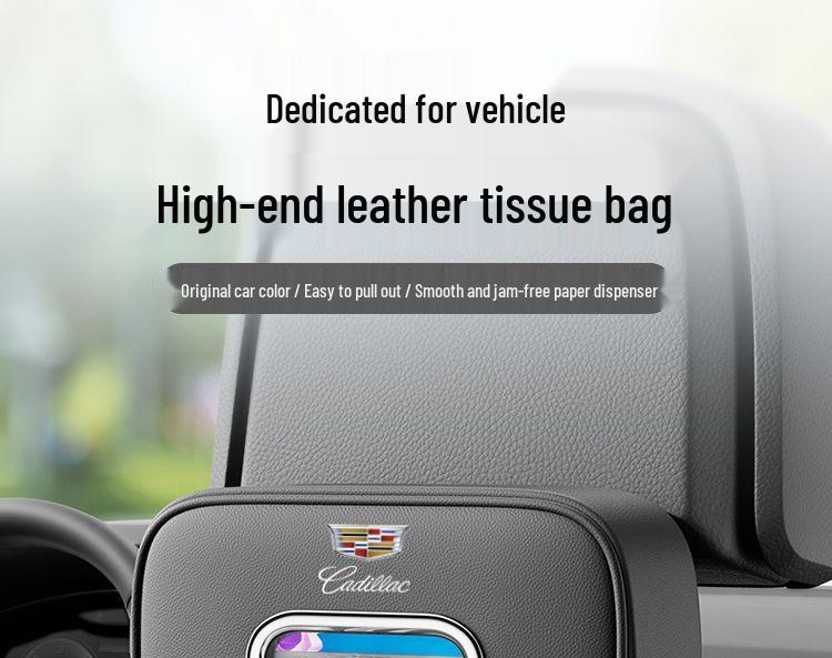 Cadillac Tissue Box for XT5/6/4, CT4/5/6, ATS Armrest Pull-Out