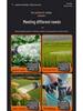 Rechargeable Water Pump for Agricultural and Garden Irrigation Systems