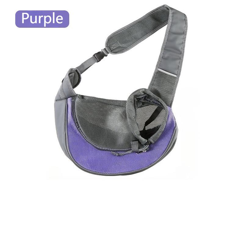 Portable Mesh Pet Carrier Sling Bag for Small Dogs Cats Pomeranian Teddy Breathable Shoulder Riding Summer