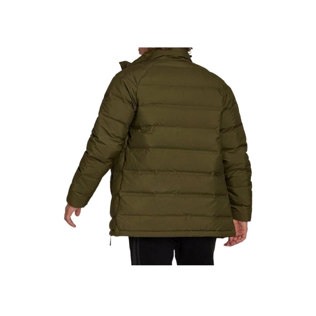 New Adidas Down Jackets Men Army Green GT9197