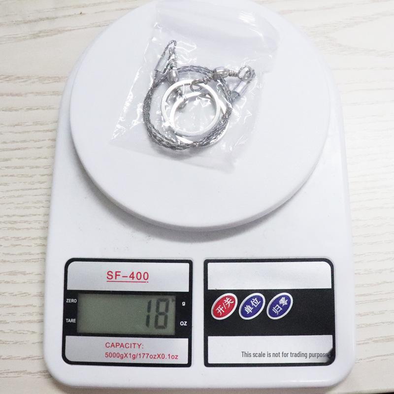 4-Strand Portable Steel Wire Survival Saw for Outdoor Use