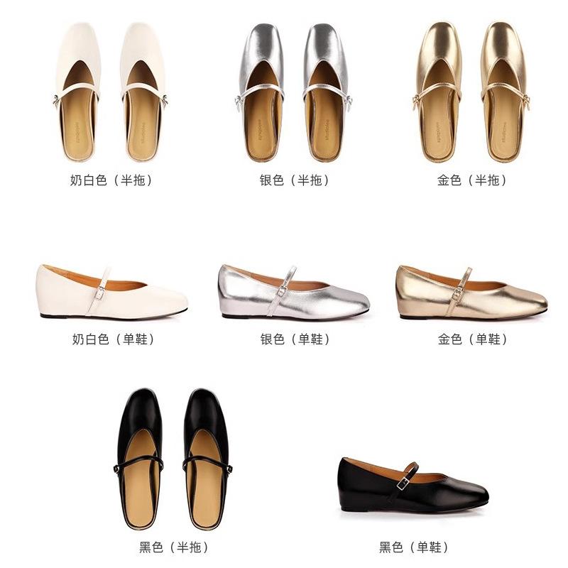 Grape Mother French Gentle Word with Bag Head Shallow Mouth Inner Height Increase Silver Mary Jane Women's Shoes Platform Single Shoes Women