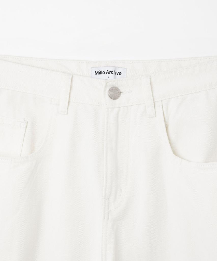 MILLO ARCHIVE Denim Bermuda Pants [Off-White]
