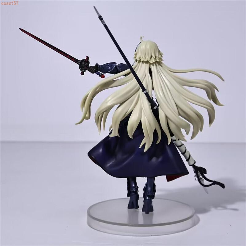 Anime Fate/Grand Order Ruler Joan of Arc Figure Doll Standing Statue Boxed Gift