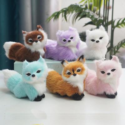 "Colorful Little Fox Cognitive Toy - Creative Birthday Gift & Home Decor for Kids"