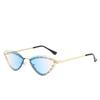 Y2K Spicy Girl Fashion Cat Eye Set with Diamond High Grade Sunglasses European and American Personalized Outdoor Party Trendy Wo