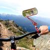 2 Pack Bike Rear View Mirror Adjustable Rotate Mirror Wide Angle Rear View Aluminum Alloy Safety