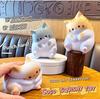 Cartoon Kids  Childrens Adorable Cat Squeeze Toy Soft PU Slow Rebound Fidget Sensory Toy Stress Relief Office Relax Holiday Gift Present for Adults