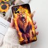 For Vivo V21e V2061 / V21 4G 5G V2050 V2066 Phone Case VivoV21e V 21 4G Elegant Floral Cat Printing Soft Silicone TPU Cases