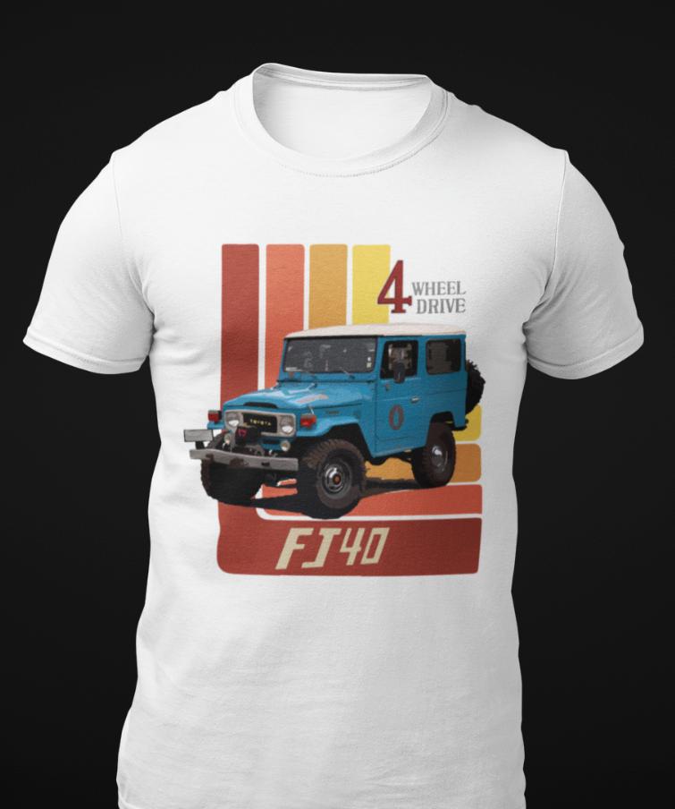 

Land Cruiser Fj 40 1980 футболка унисекс с короткими рукавами